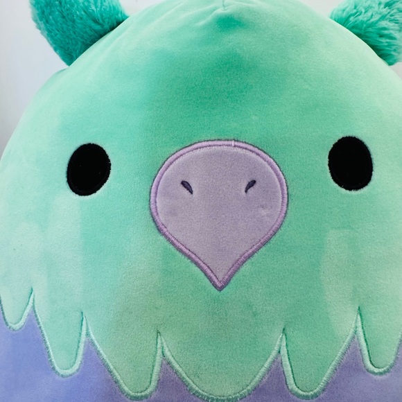 Original Squishmallows 16” Minerva, Teal And Purple Griffin Plush Jazwares 2023 - Picture 2 of 14